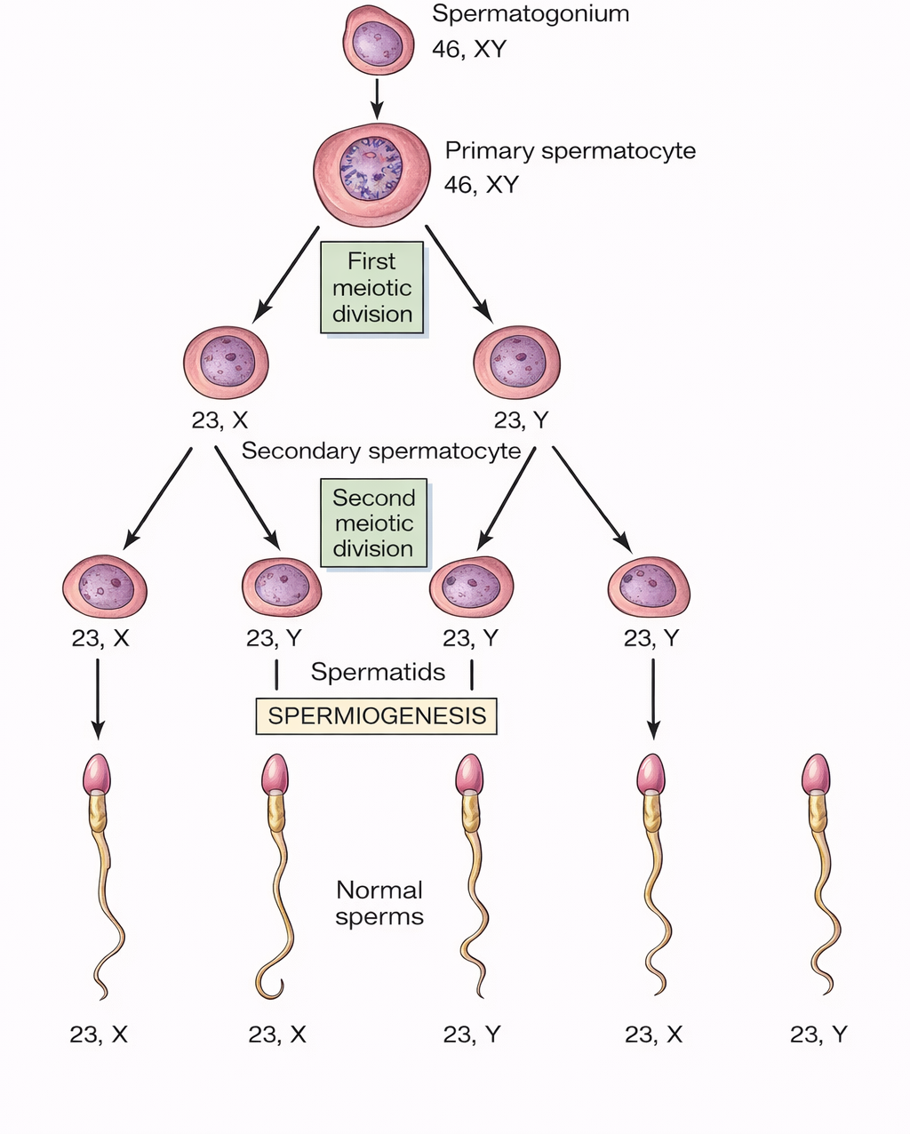 Figure 1.2a: Line diagram in embryology